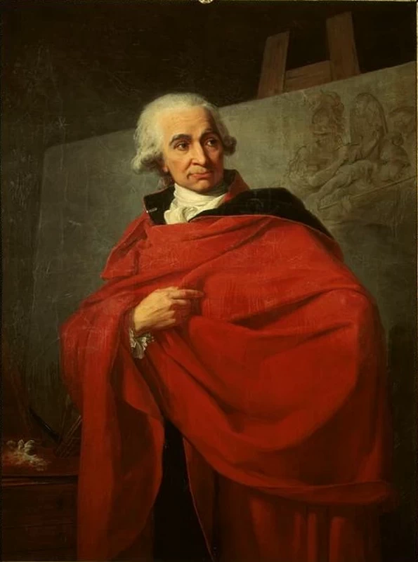 Ritratto di Lagrenée maggiore - Louvre, Parigi